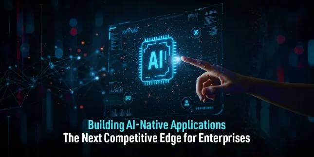 Team designing AI-native enterprise application